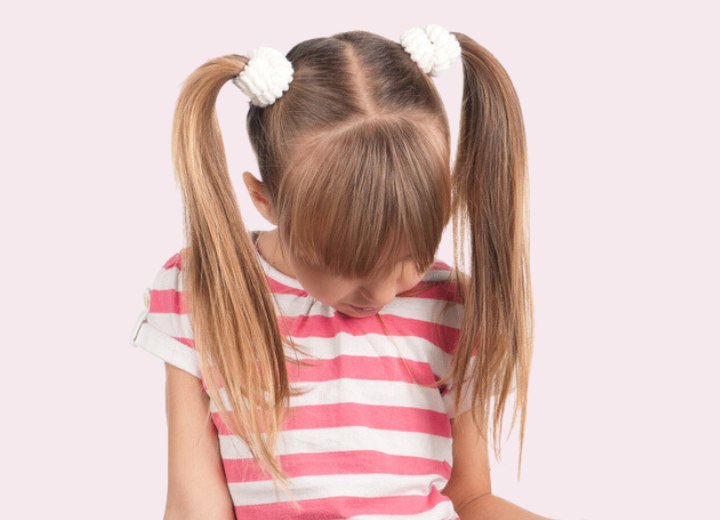 Coda per una bambina
