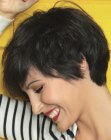 Taglio di capelli corto
