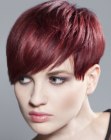 Taglio di capelli corto