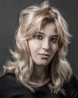 Taglio di capelli lunghi