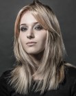 Taglio di capelli lunghi