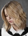 Taglio di capelli medi