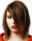 Taglio di capelli medi