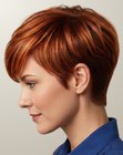 Taglio pixie color rame