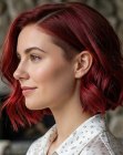 Caschetto con undercut rasato