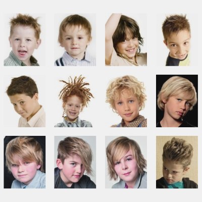 Tagli di capelli per bambini